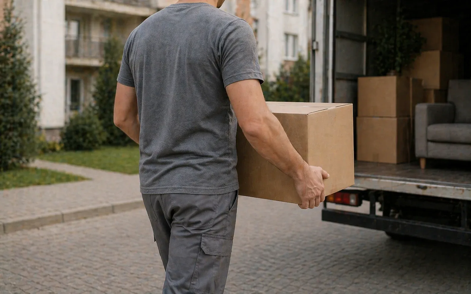 Военный переезд по России с грузчиками