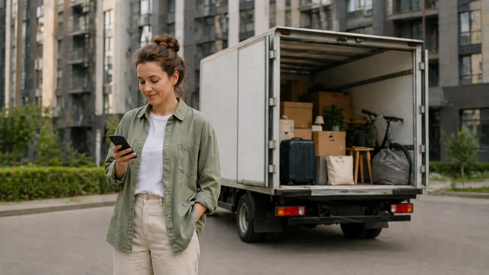 Перевозка вещей межгород по России в другой город